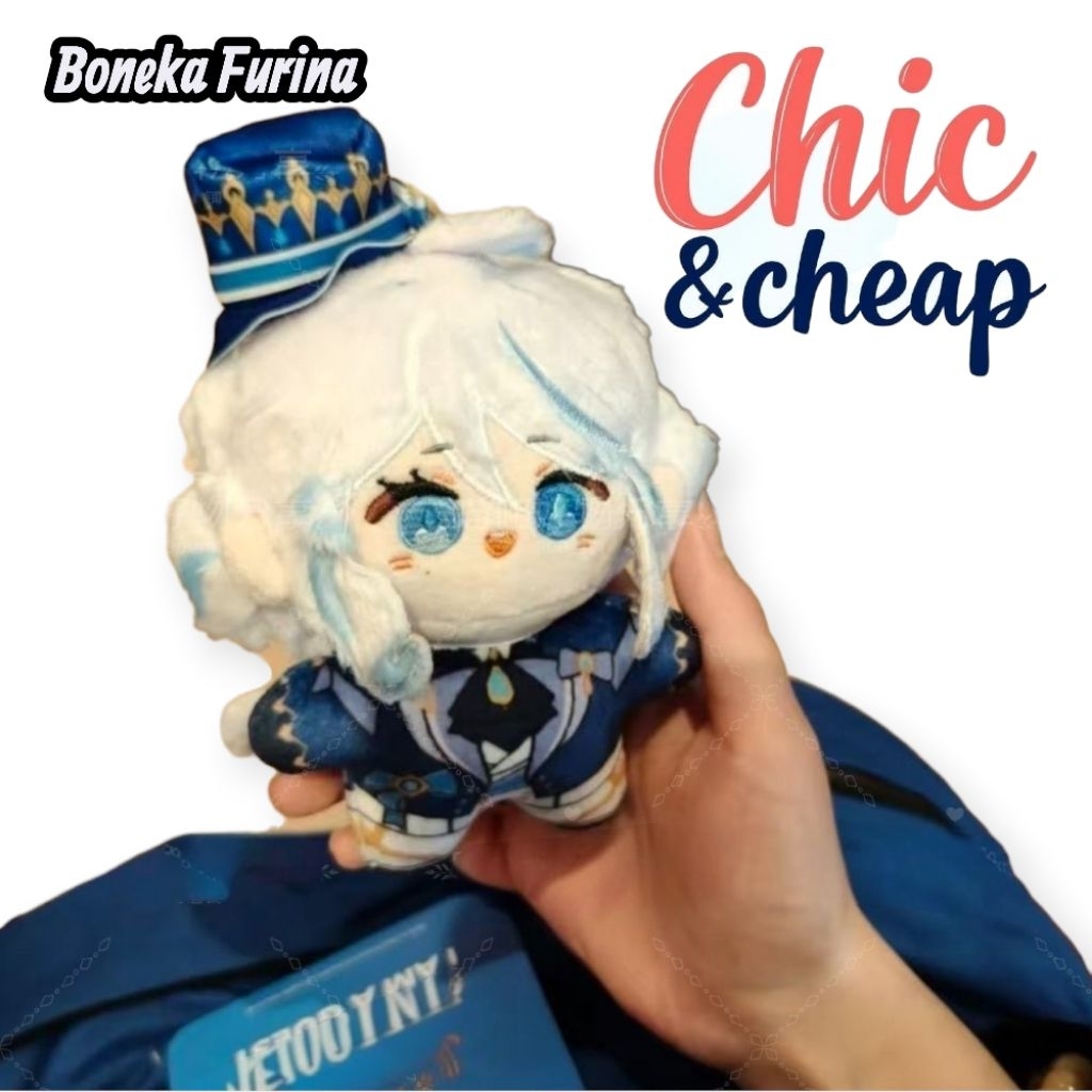 CnC Boneka Furina Genshin Impact Furina Doll
