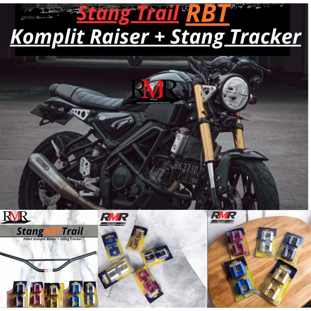 Stang Trail Tracker Universal Semua motor RBT KLX D-Tracker CRF W175 Scrambler Coustom