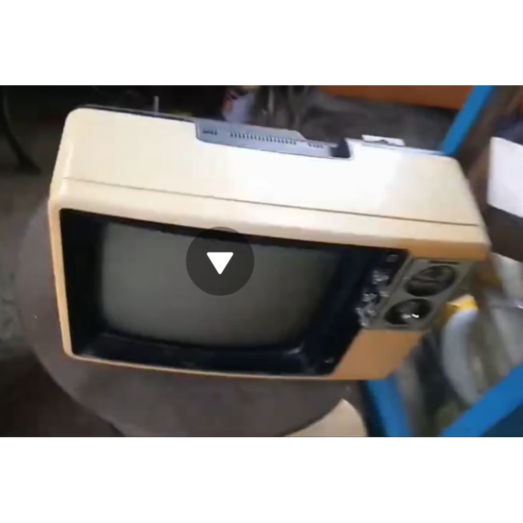 tv antik national jadul Vintage bahan pajangan