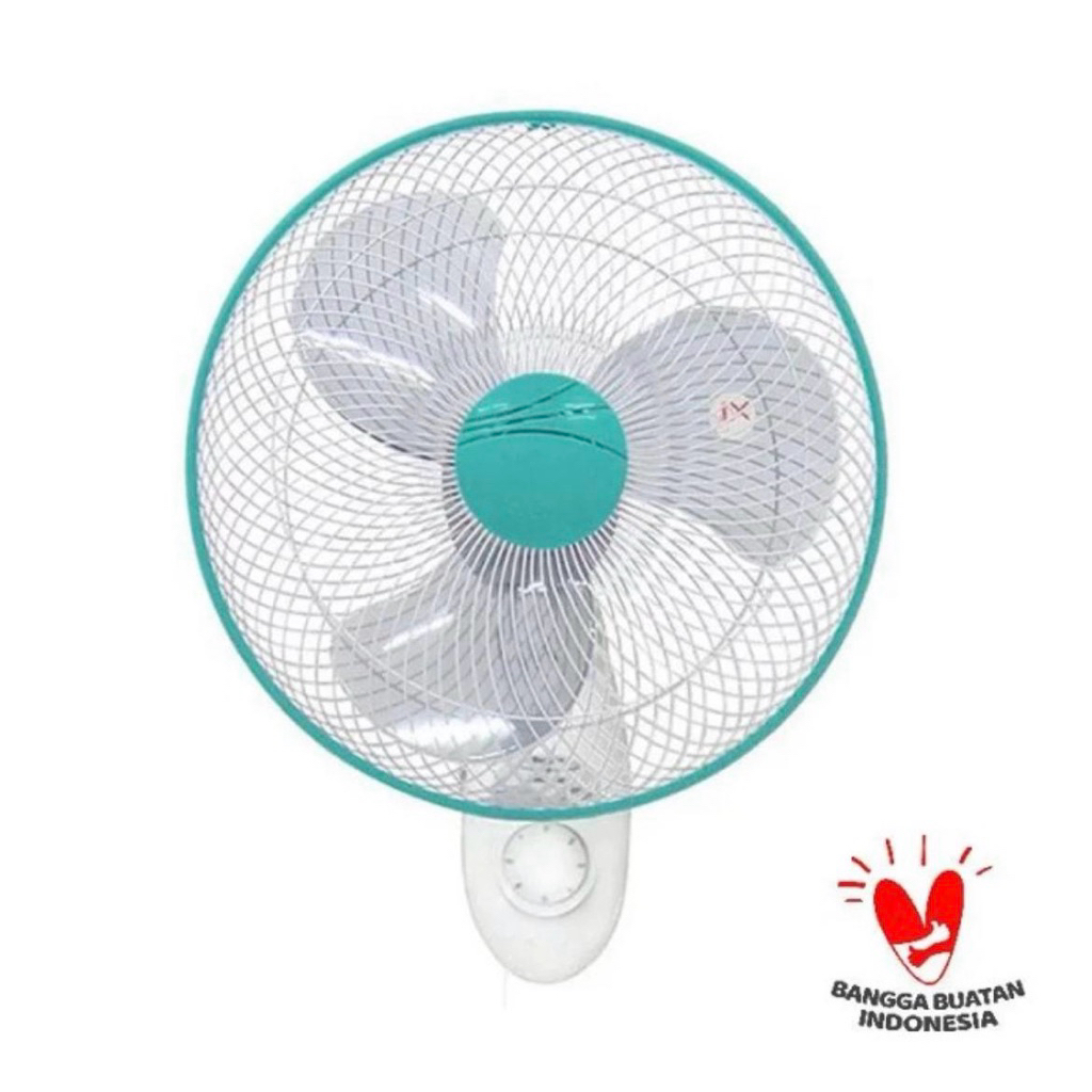 Maspion Kipas Angin Dinding MWF-41K 16 Inch 45 Watt Hemat Listrik 3 Mode Kecepatan Thermal Fuse Prot
