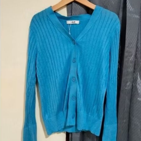 cardigan ATG biru