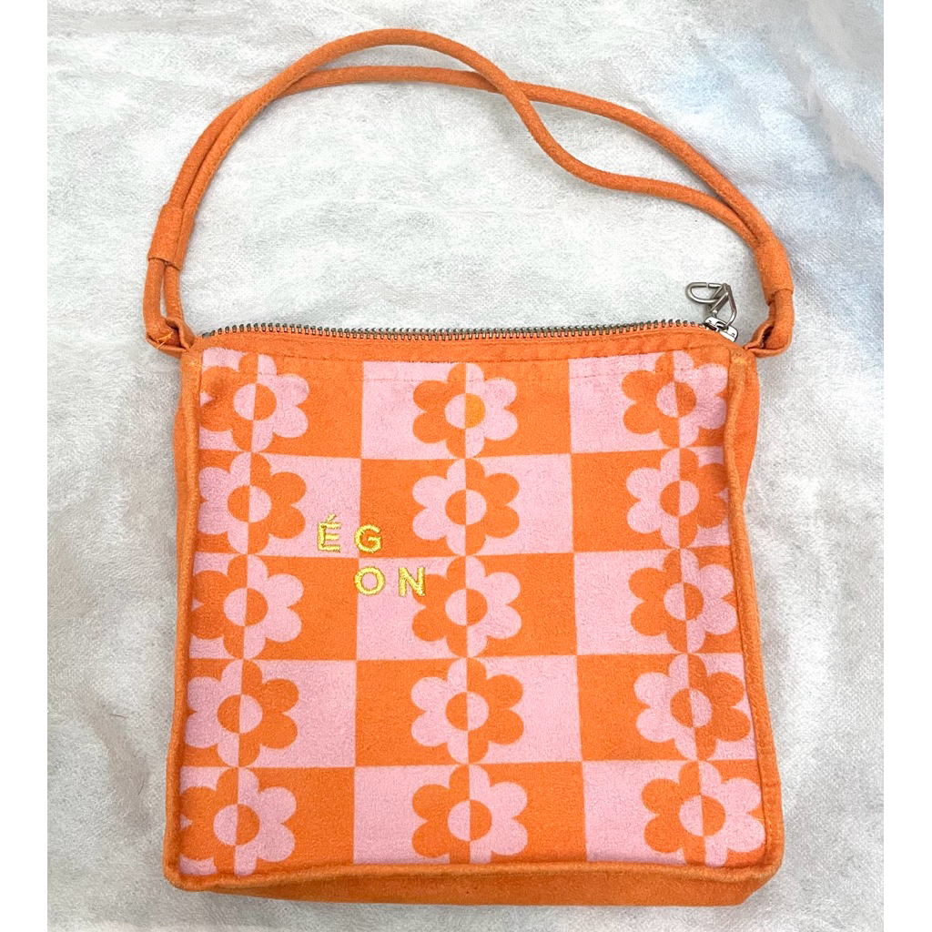 Preloved Egon Apres Water Planet Mini Drawstring Bag