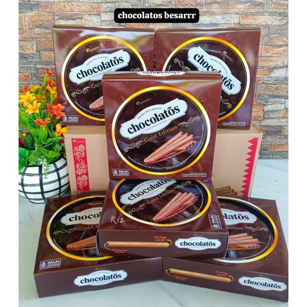 6 Kaleng Gery Chocolatos Mamamia Lezatos Kaleng 350 Gram