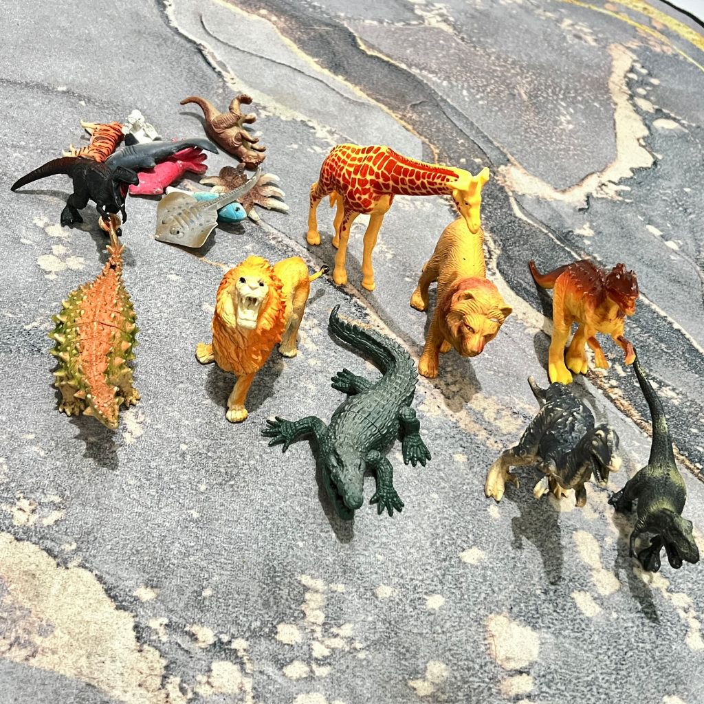 Mainan Figure Binatang  Karet / Mainan Hewan Karet Mainan Binatang Karet Figure