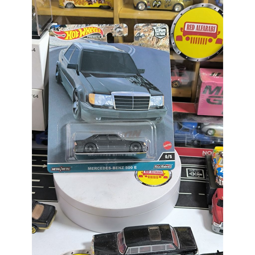 Hotwheels Chase black edition Mercedes Benz 500 E