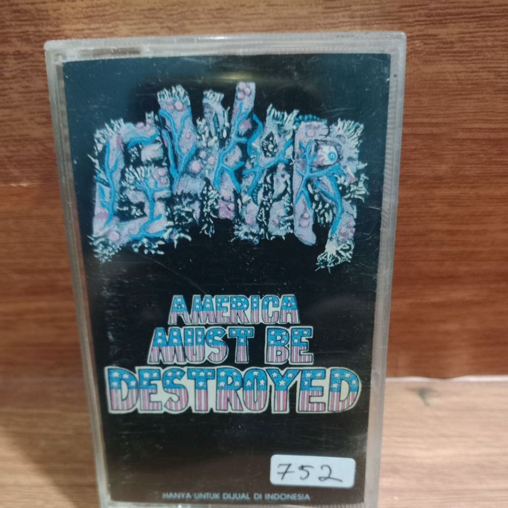 kaset Metal death GWar/ America must be destroyed