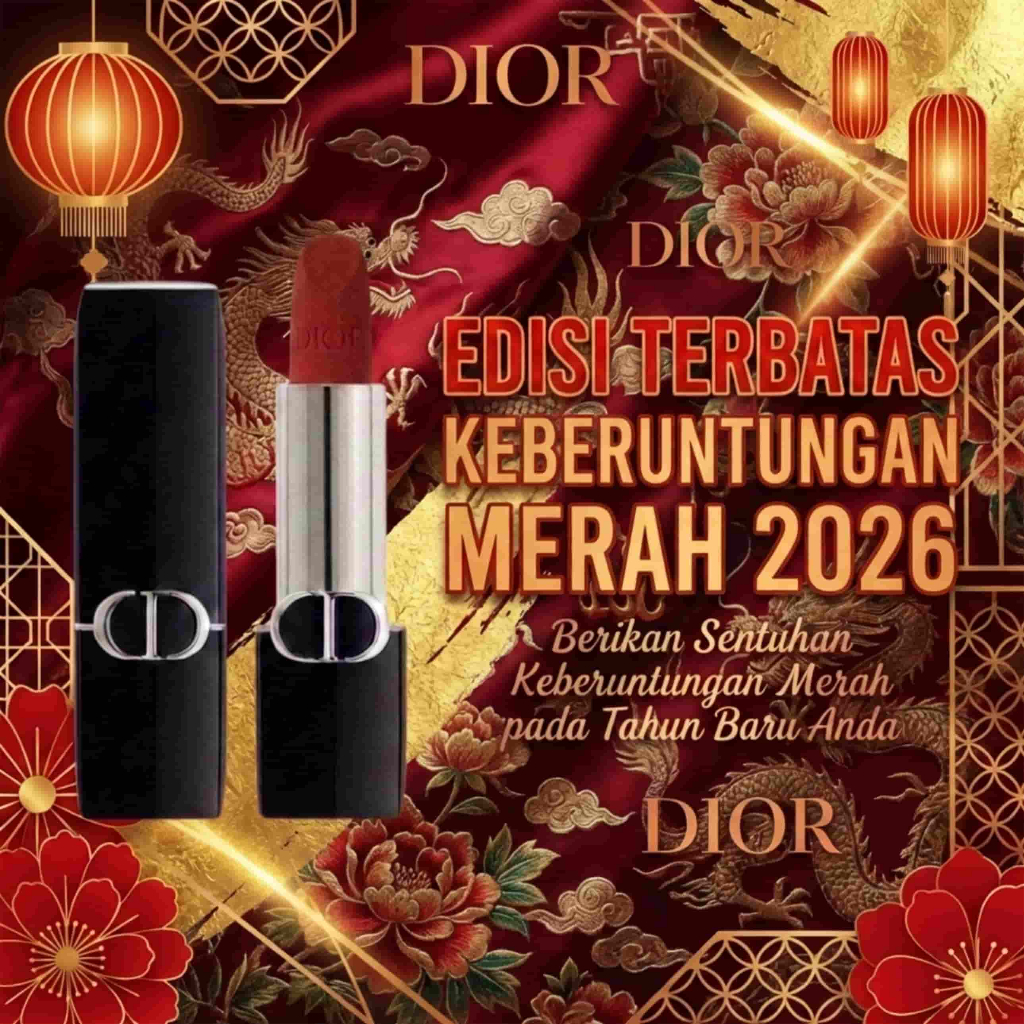 Dior Rouge Forever Matte Lipstick New Look Limited Edition Houndstooth | Lipstik Dior Matte Transfer