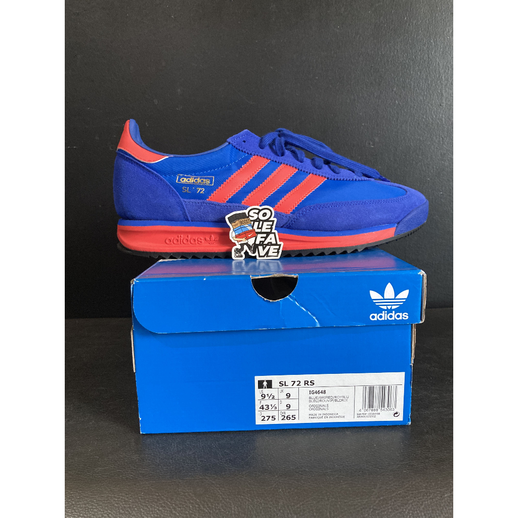 SNEAKERS 4DID45 SL 72 Royal Blue-Red ORIGINAL
