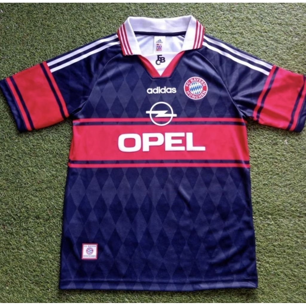 Jersey Retro Bayern Munchen Home 1998/99 Quickdry