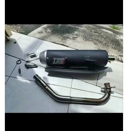knalpot pcx / vario 160 original tzm