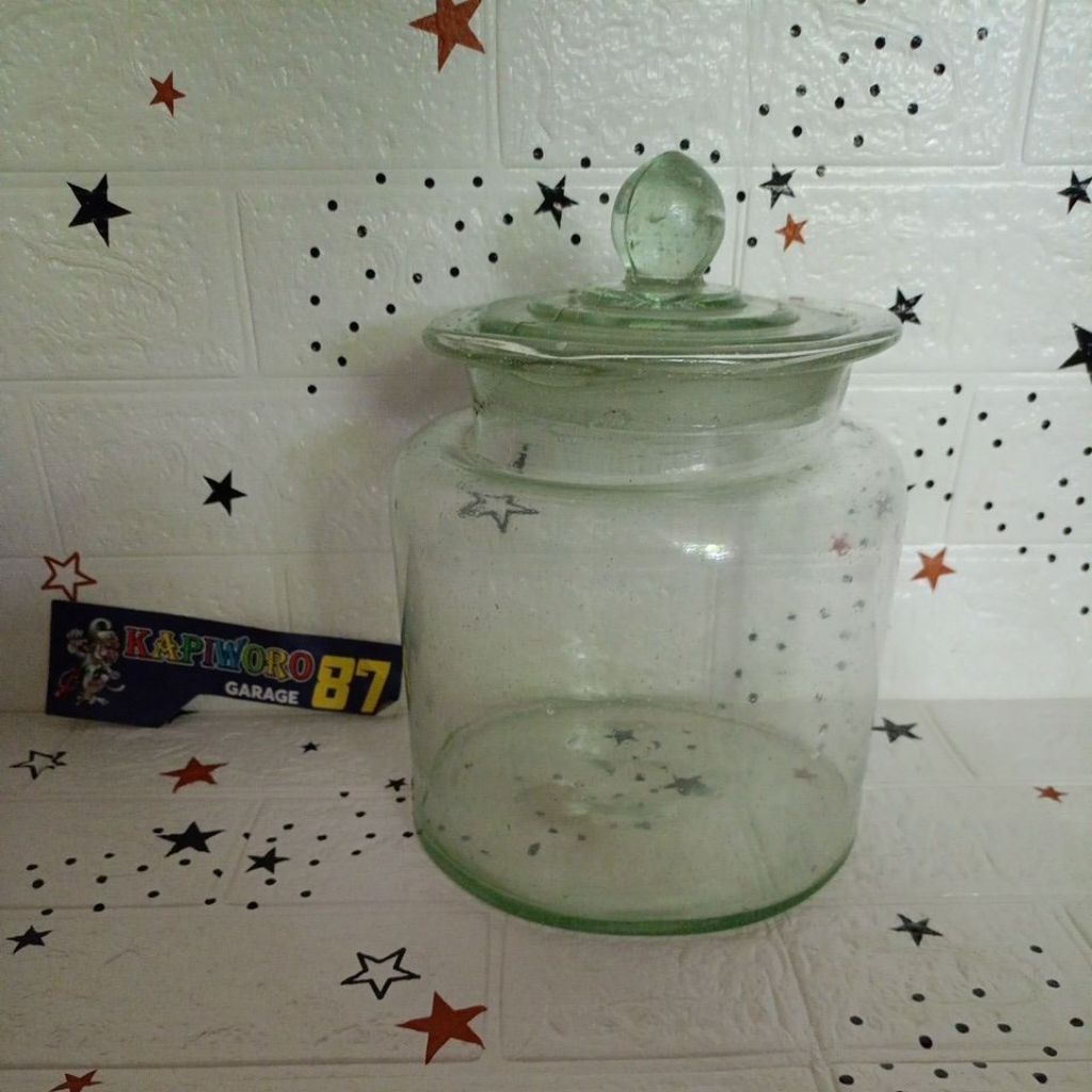 Lodong jadul/toples lawas kaca