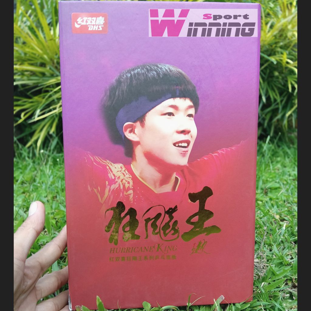 DHS Hurricane King Wang Chuqin - Kayu Tenis Meja - Table Tennis Blade - Original