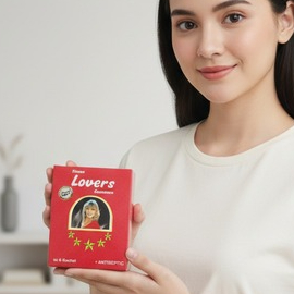 Tissue Magic Lovers Casanova Merah Grosir - Tisu Antiseptik Pria Isi 6 Sachet Termurah & Original