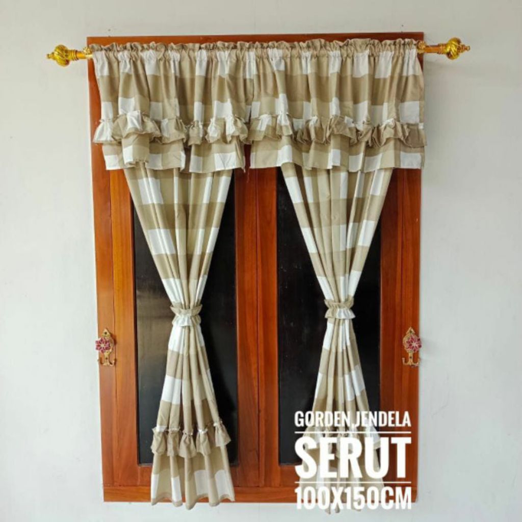 Gorden Jendela Ukuran 100X150 cm Promo Murah