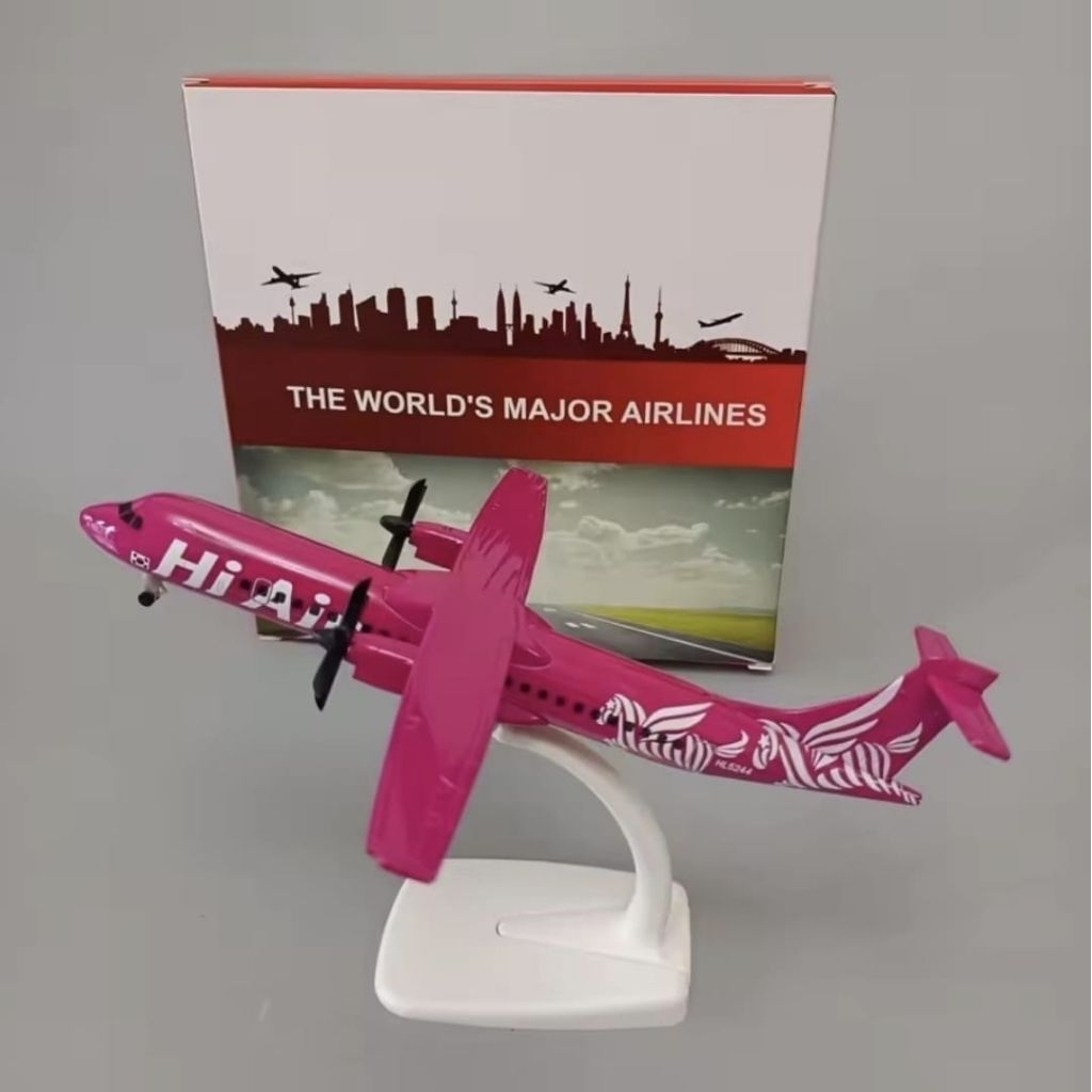 ATR HI AIR KOREA MINIATUR PESAWAT DIECAST PAJANGAN