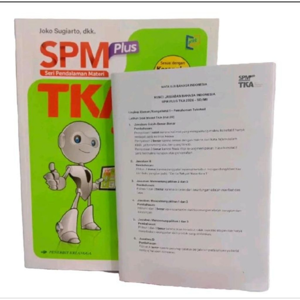 SPM plus TKA + KUNCI JAWABAN