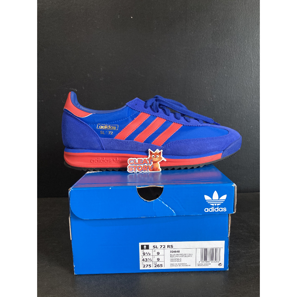 SNEAKERS 4DID45 SL 72 Royal Blue-Red ORIGINAL