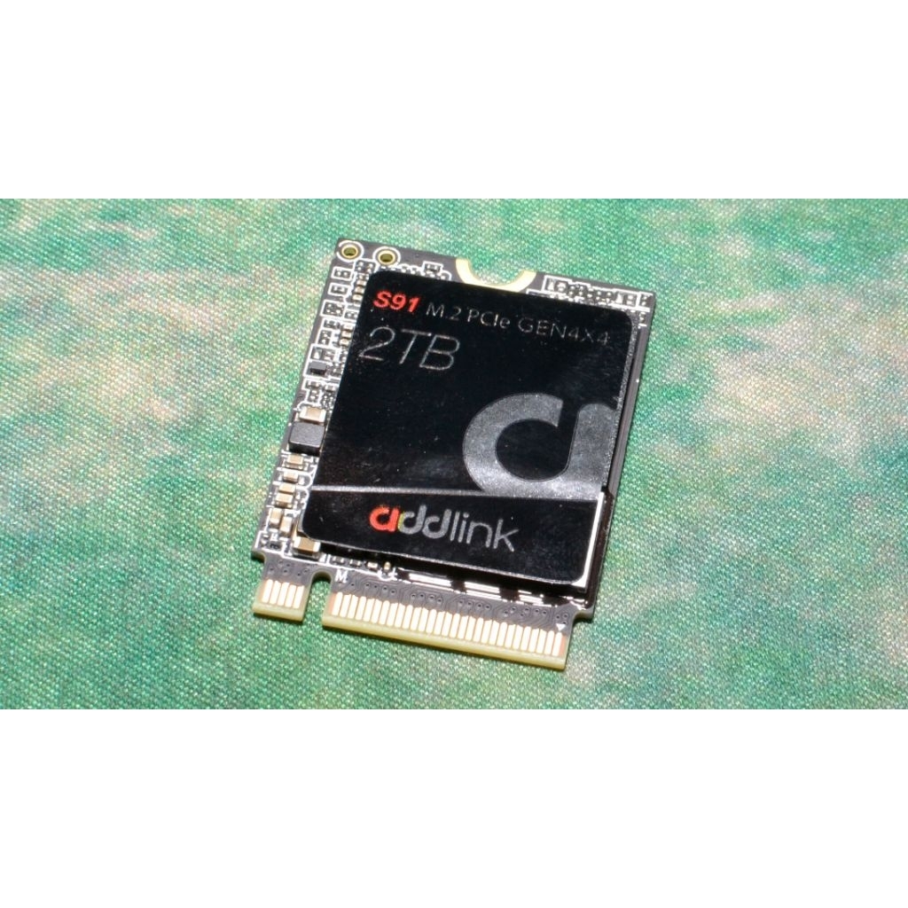 SSD nvme gen 4 2230 addlink s91 2TB health 100 rog ally steamdeck msi claw