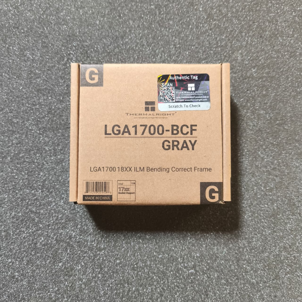 THERMALRIGHT CPU Bending Corrector Intel LGA 1700 BCF Grey Box (CPU Bending Corrector Frame LGA1700)