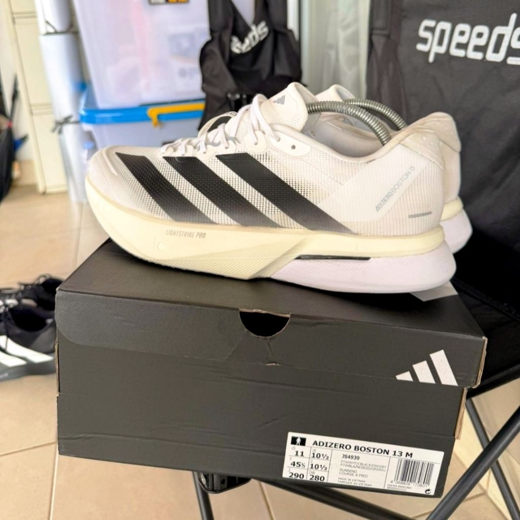 Adidas Adizero Boston 13 White Second Original