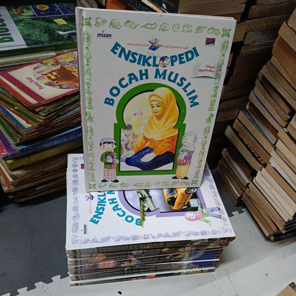 Buku Edukasi Anak Islami Ensiklopedia Bocah Muslim original hardcover