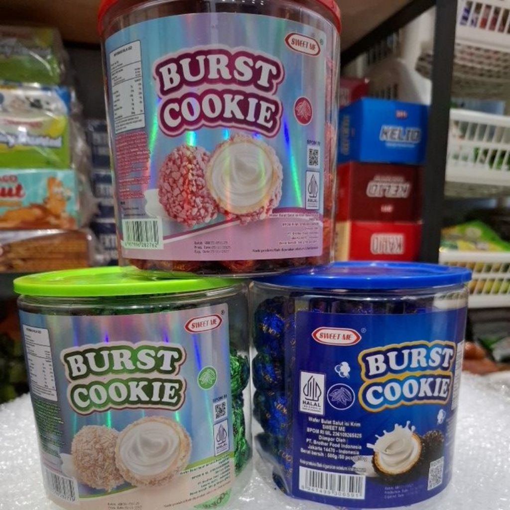 Sweet Me // Burst Cookie coklat // 50 pcs
