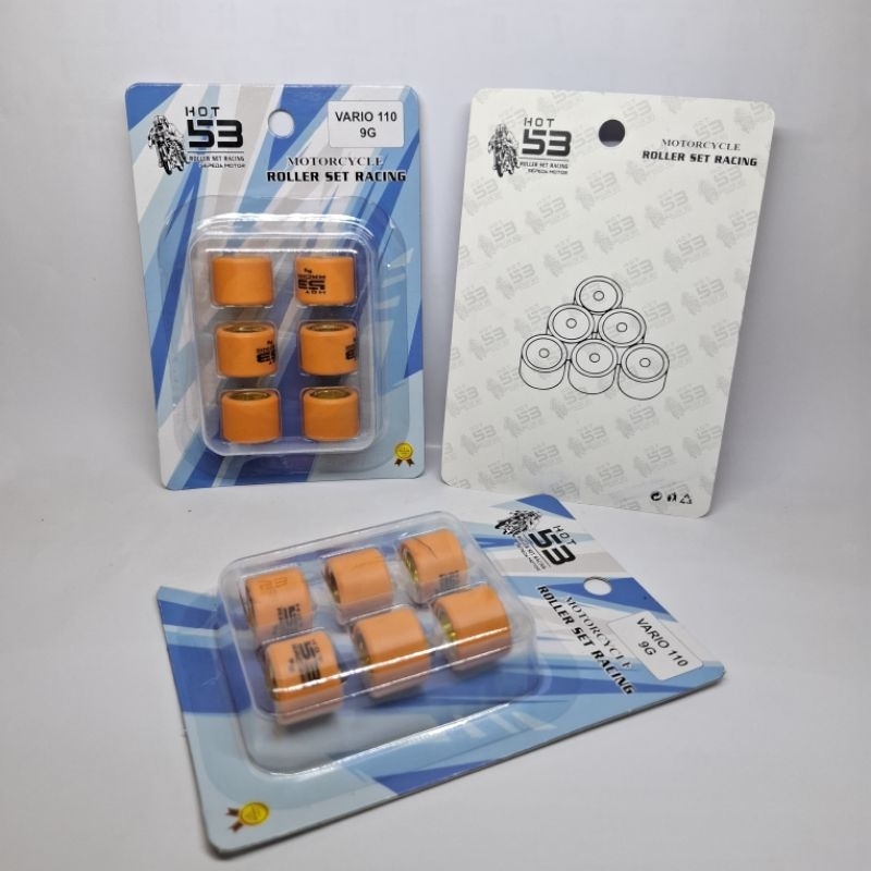 Roller Set Racing 9Gram 9 Gram Vario 110 / Beat Fi / Beat Esp / Beat Street / Beat Pop / Scoopy Fi E