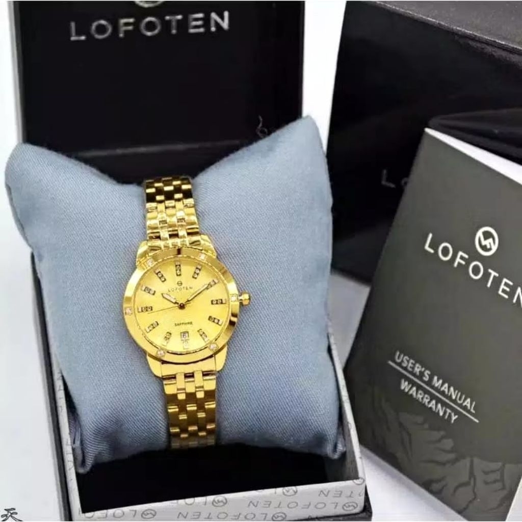 Lofoten Golden Sapphire – Luxury Gold Watch