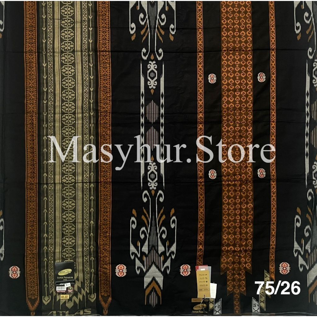 Sarung ATLAS SUPER PREMIUM 975 // Sarung ATLAS Suprem 975 Gold Include Paperbag