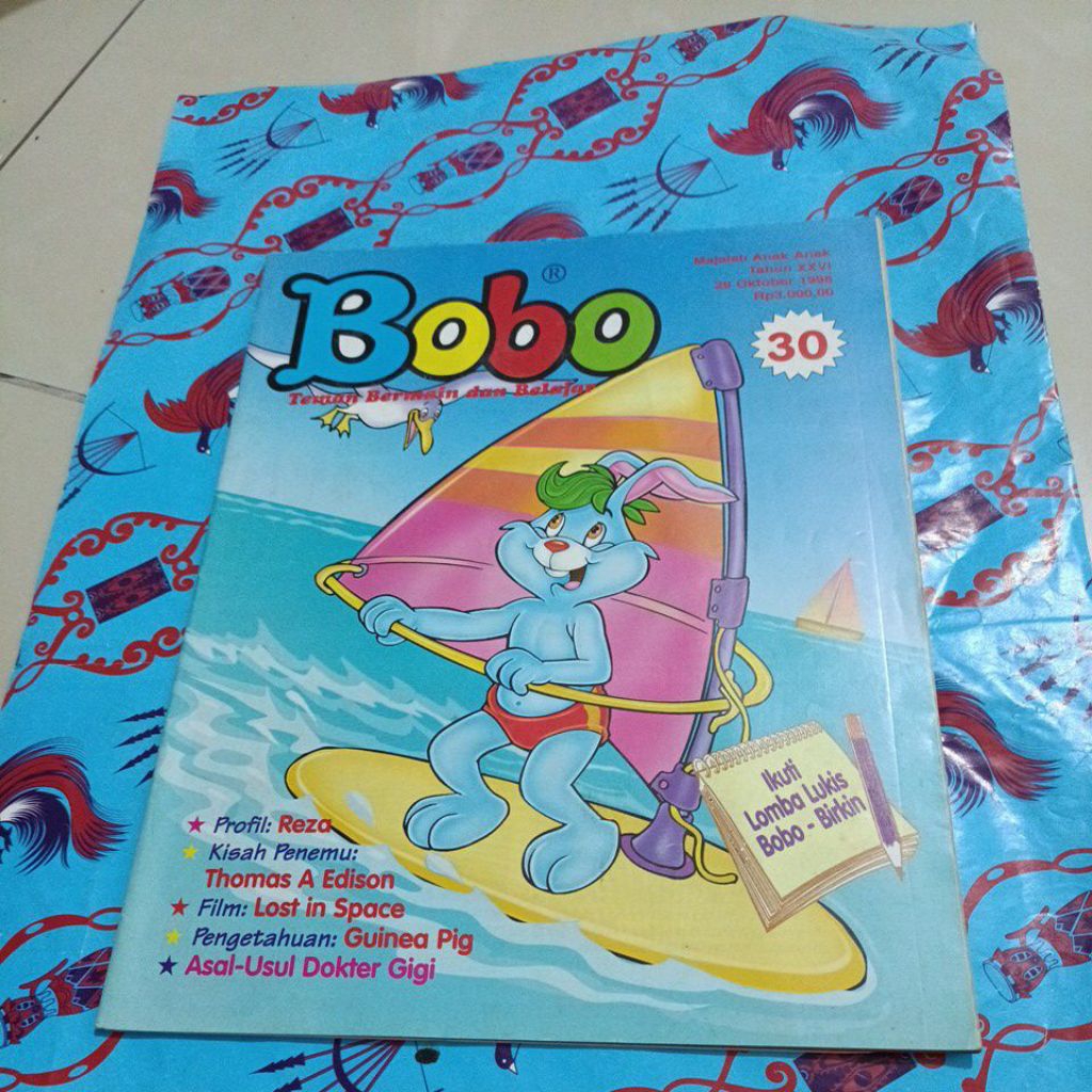 Majalah Bobo No 30 Tahun 1998
