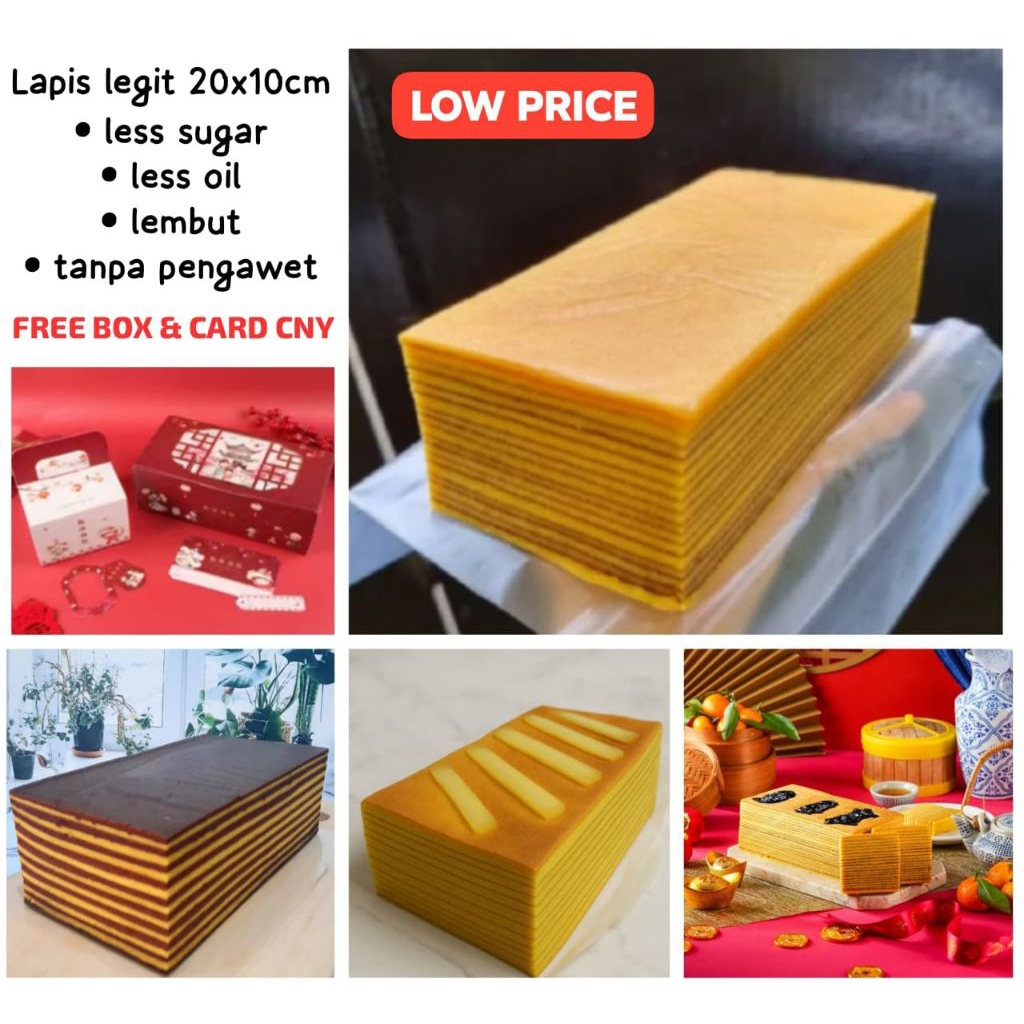 lapis legit imlek / hampers imlek lapis legit / lapis legit