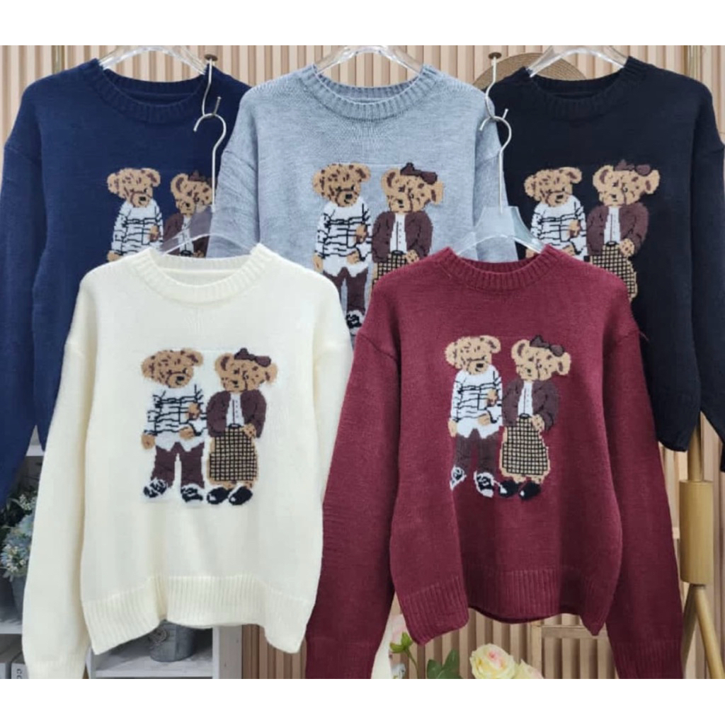 Polo RL Bear Sweater Rajut Knit