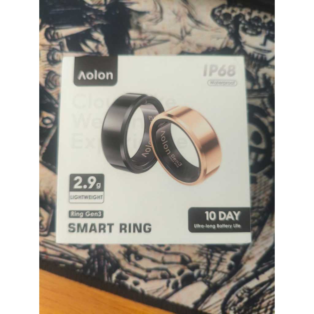 Aolon Smart Ring Gen 3 (Second) - Silver