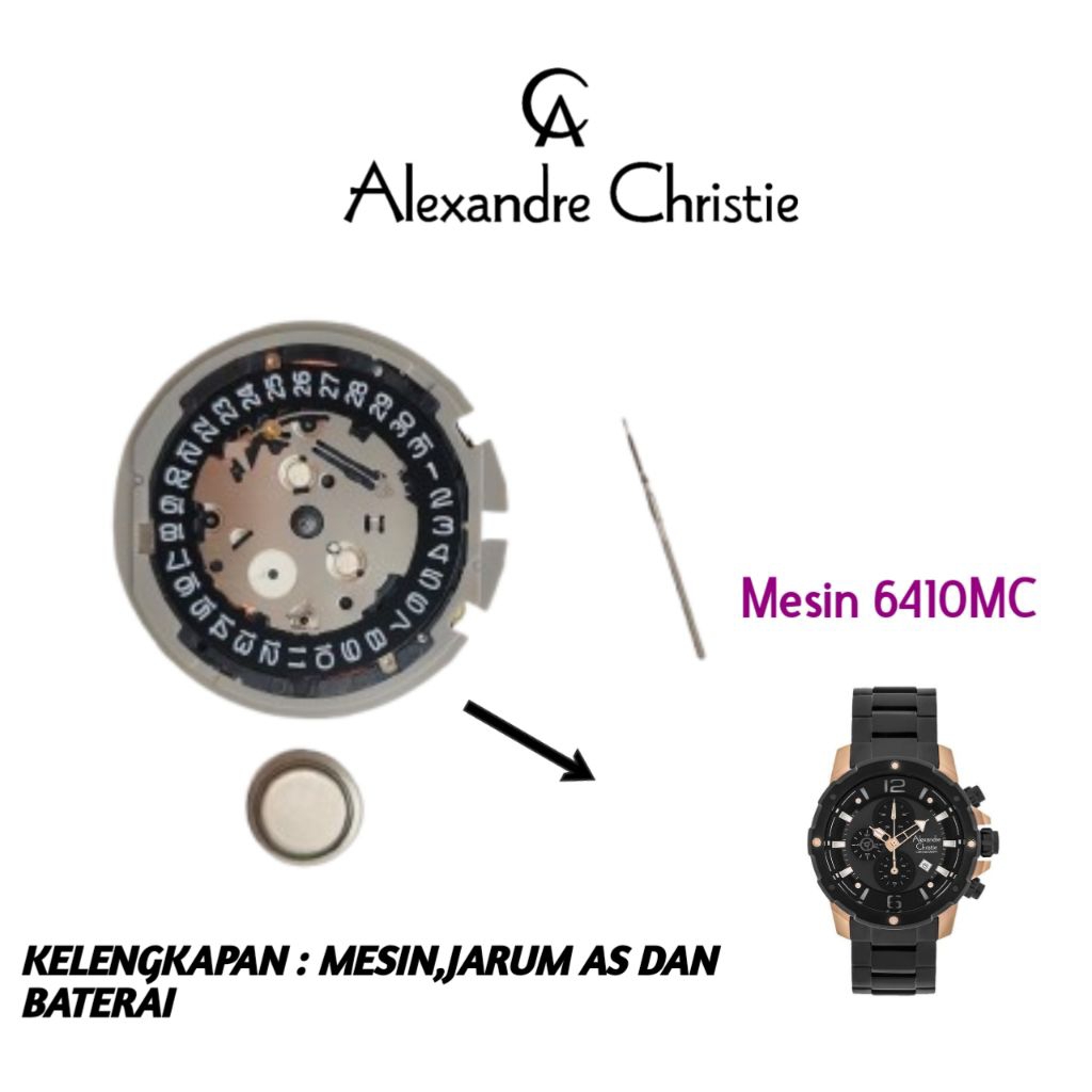 Mesin Alexandre Christie original 6410 MC