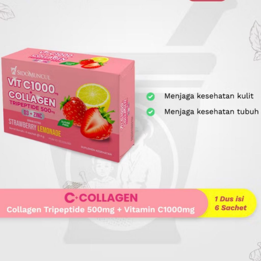 Minuman collagen Vit C 1000