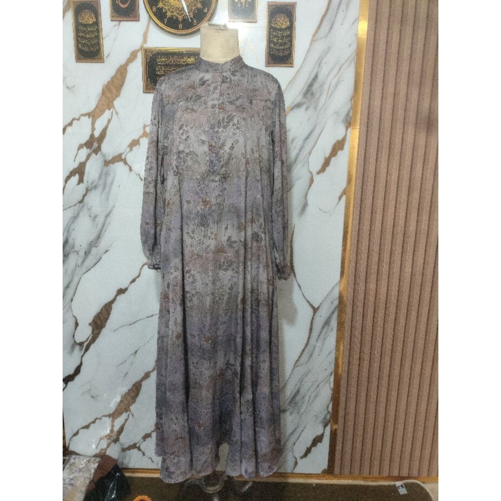 MIDI dress Julia silk motip by warna