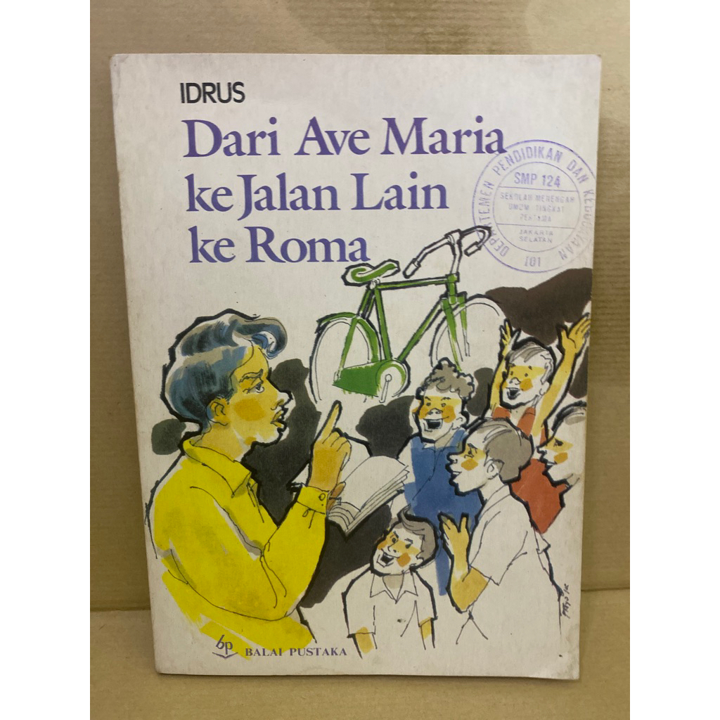 Buku Original DARI AVE MARIA KE JALAN LAIN ROMA -  IDRUS