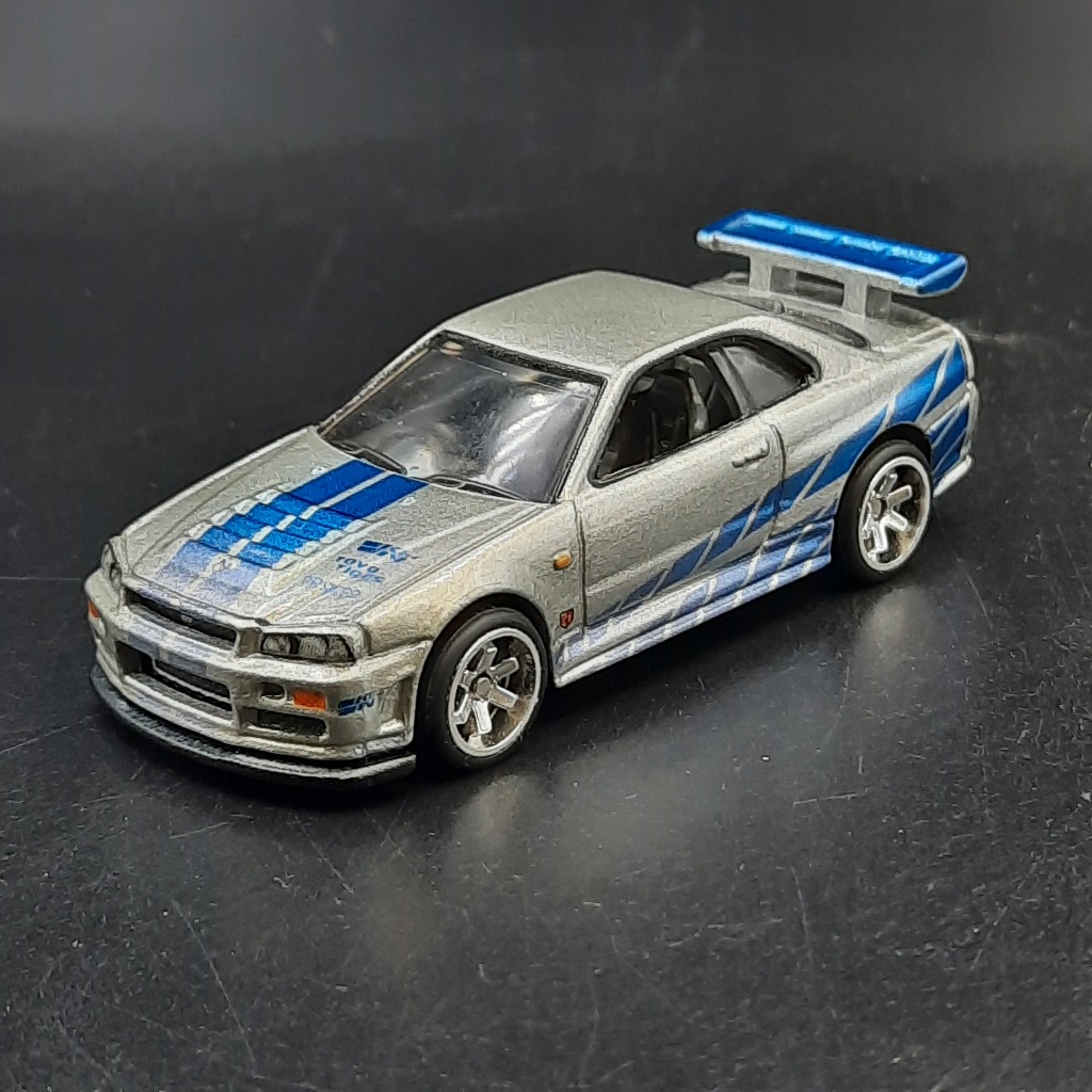 Hot Wheels Loose Nissan Skyline R34 Fast Furious Fast Imports