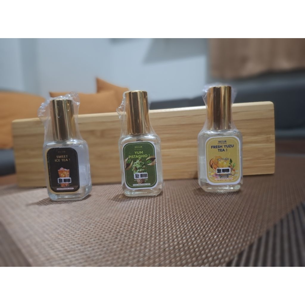 Parfum BSCLUB Gourmand Tea Series 10ml. Fresh yuzu tea Eau De Parfum