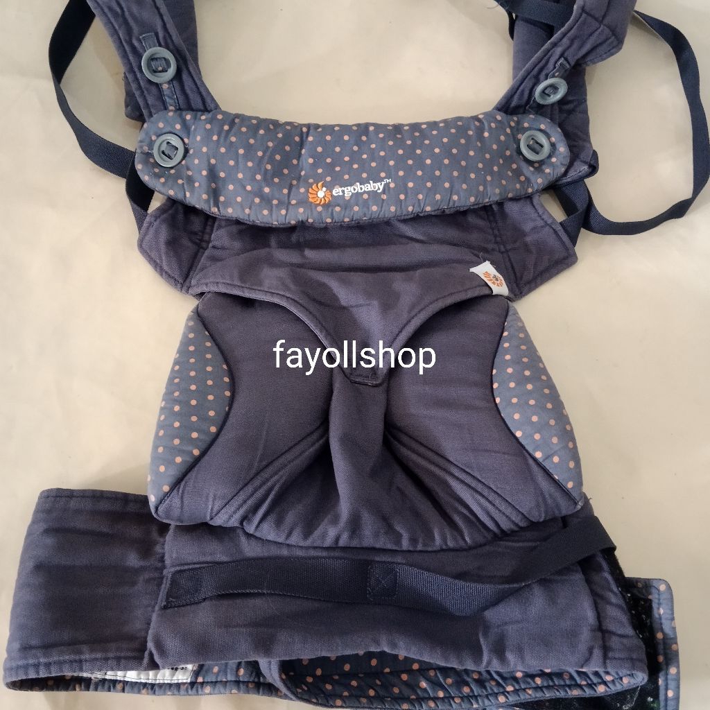 Ergobaby 360 4-position Original - Dusty Blue