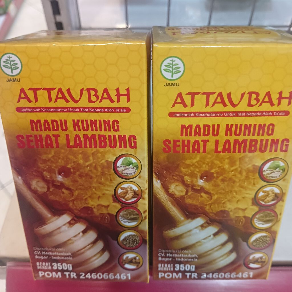 MADU KUNING ATTAUBAH ASAM LAMBUNG-Atasi Asam Lambung {100% ASLI)