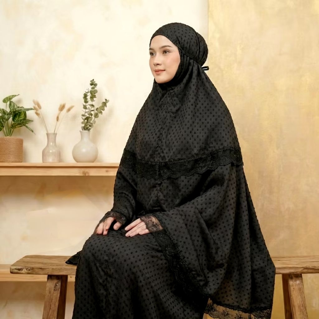 Mukena Uragiri Silk .Halus Lembut.Adem Mewah