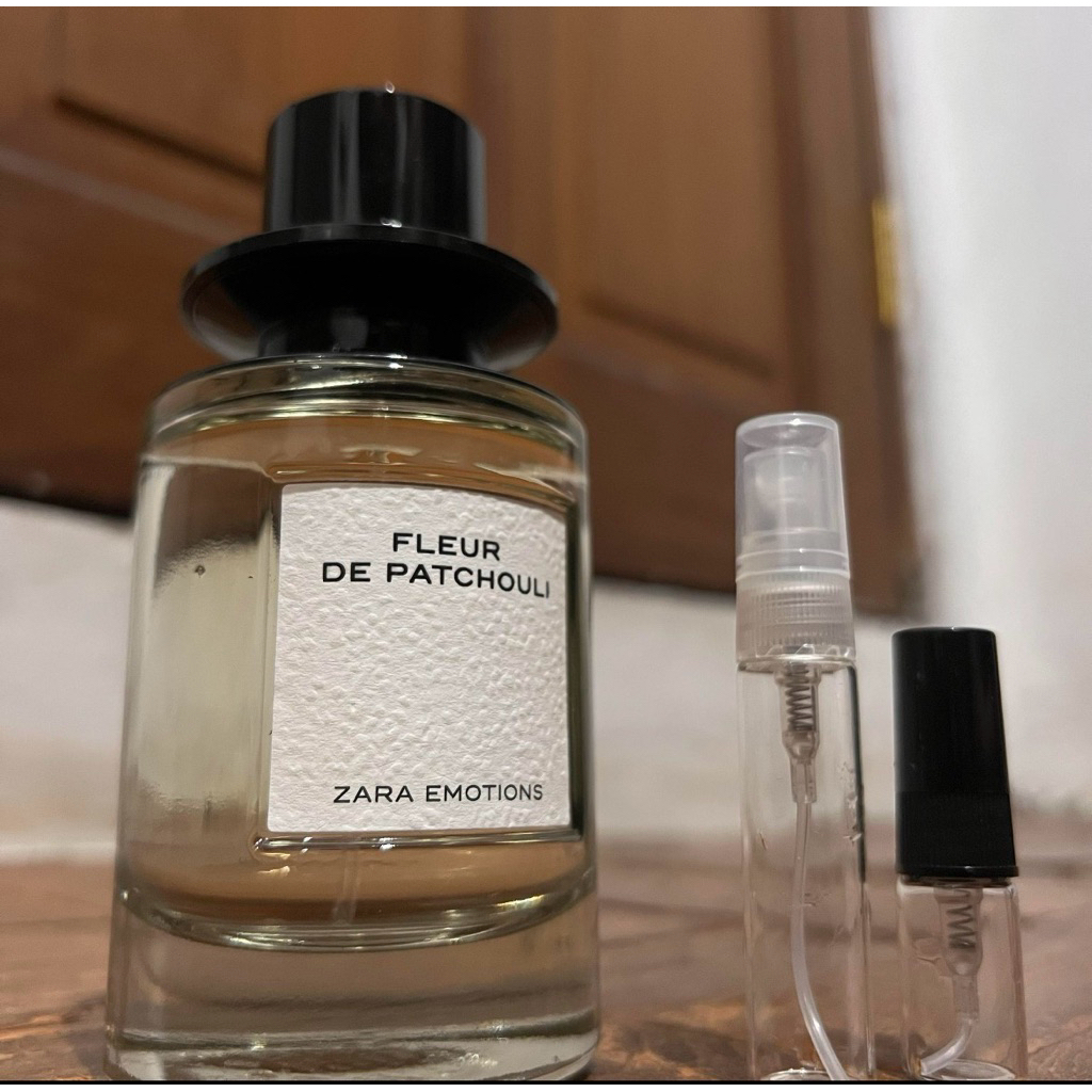 decant parfum zara fleur de patchouli