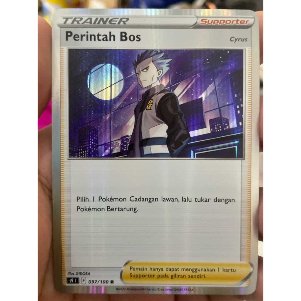 Perintah Bos Cyrus - TCG Pokemon Indonesia