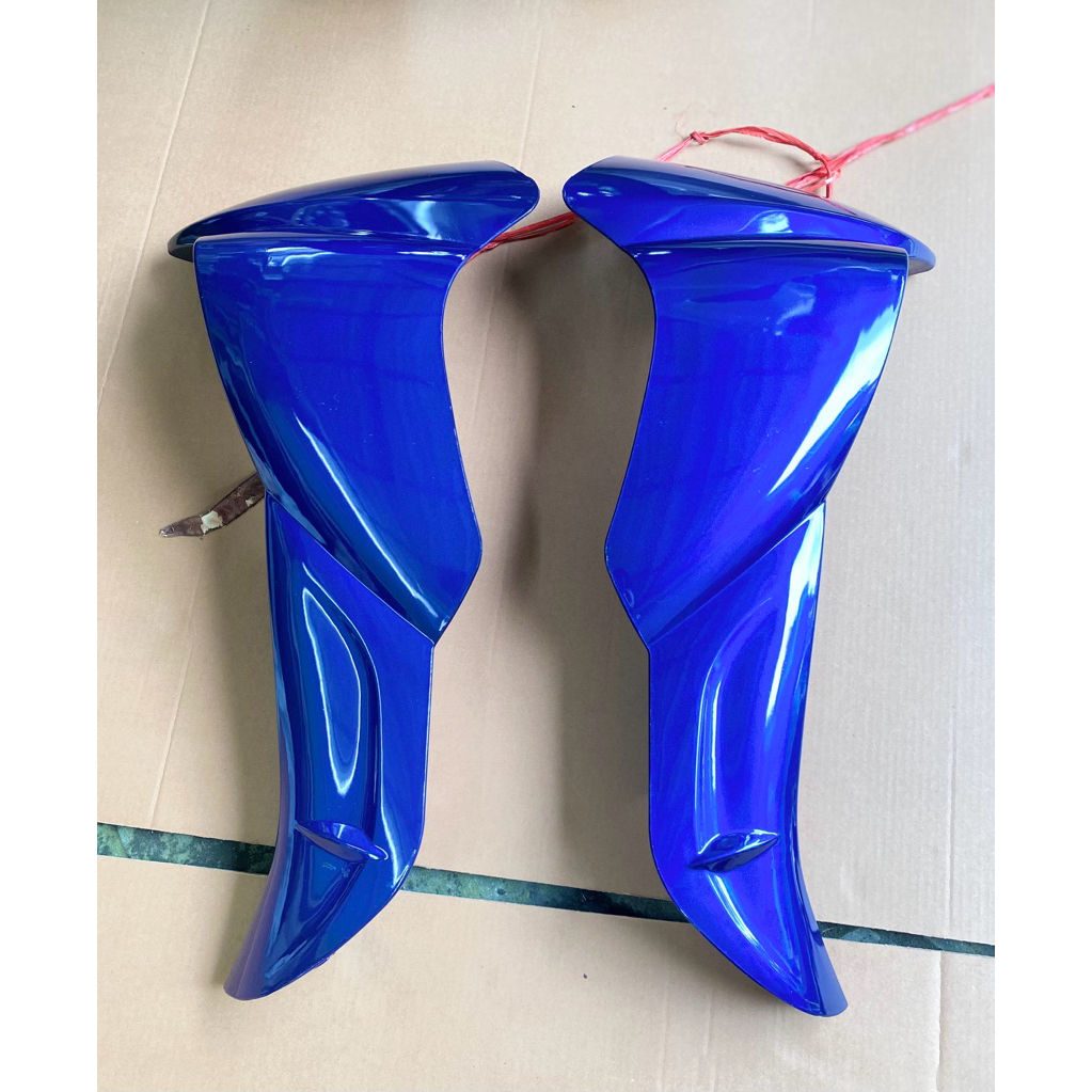 SAYAP LUAR MOTOR YAMAHA JUPITER Z NEW BURHAN warna hitam, merah marun , biru cat mengilap