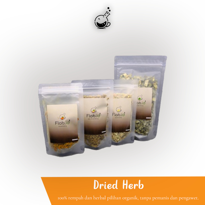 Dried Herb - Jahe Merah Kering, Kunyit Kering, Pandan Kering, Sereh Kering