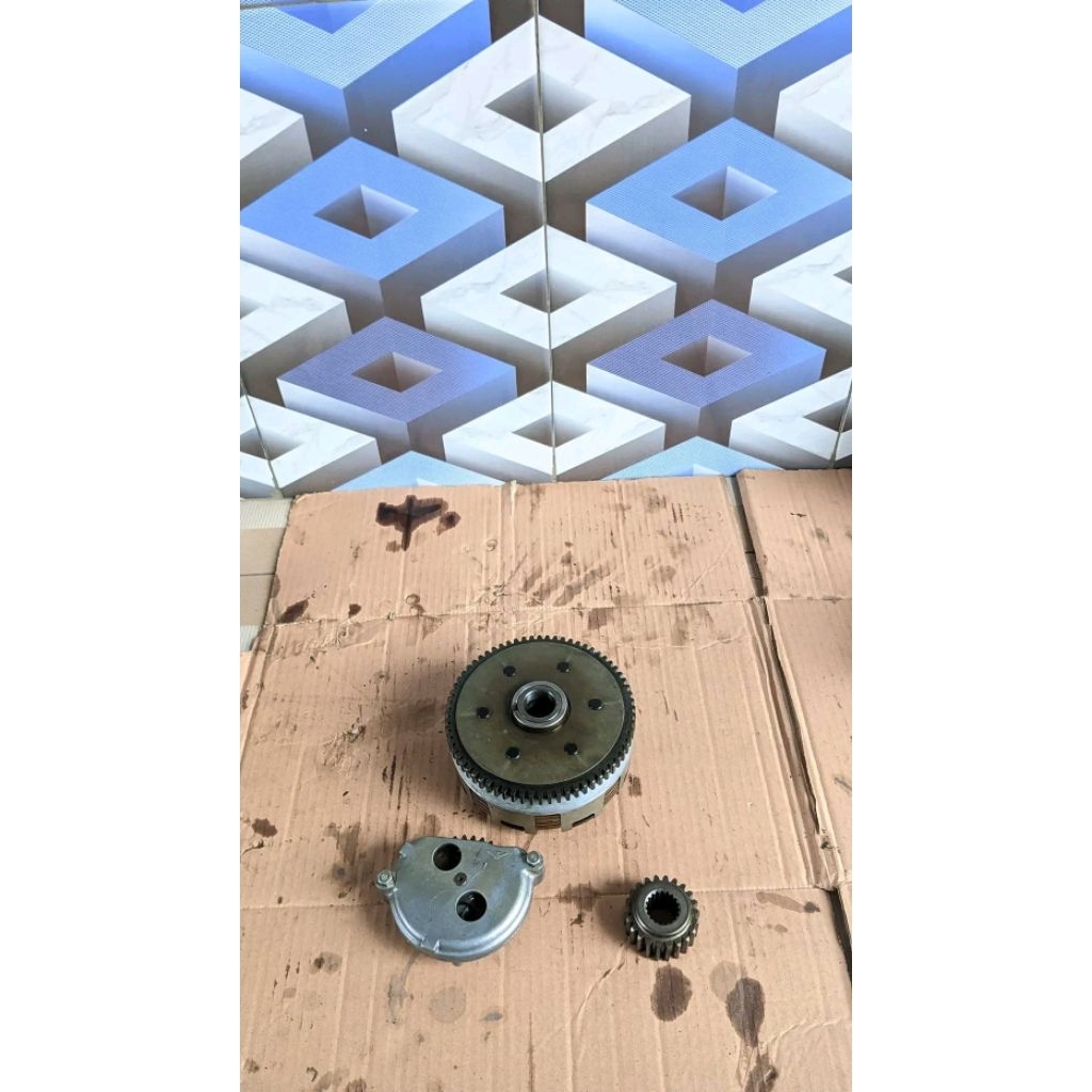 DRAF GEAR TIGER REVO TIREV SET KAMPAS KOPLING POMPA OLI