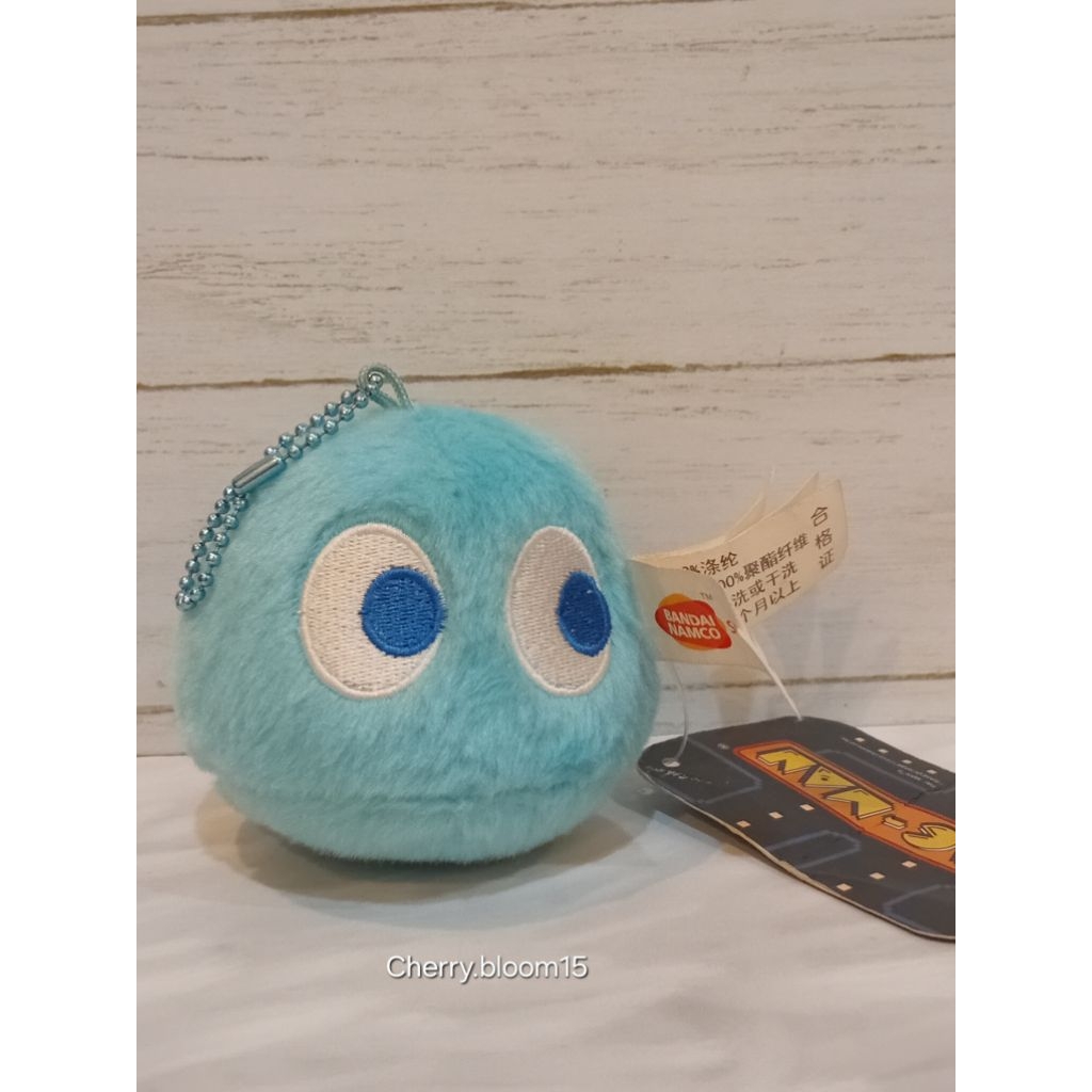 [READY] Boneka PacMan Ghost Blue Bandai Namco
