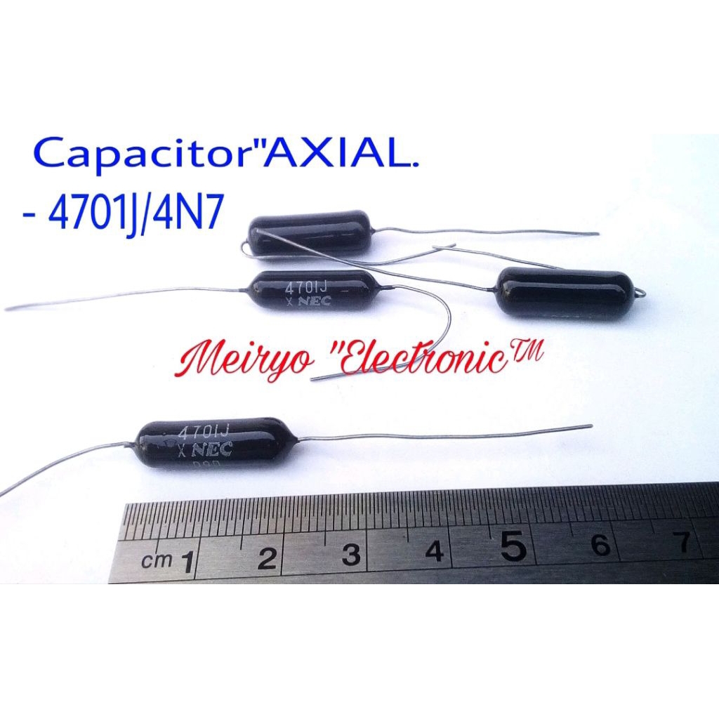 CAPACITOR/ Axial 4N7 ( 4701 J/NEC) C.4N7 )