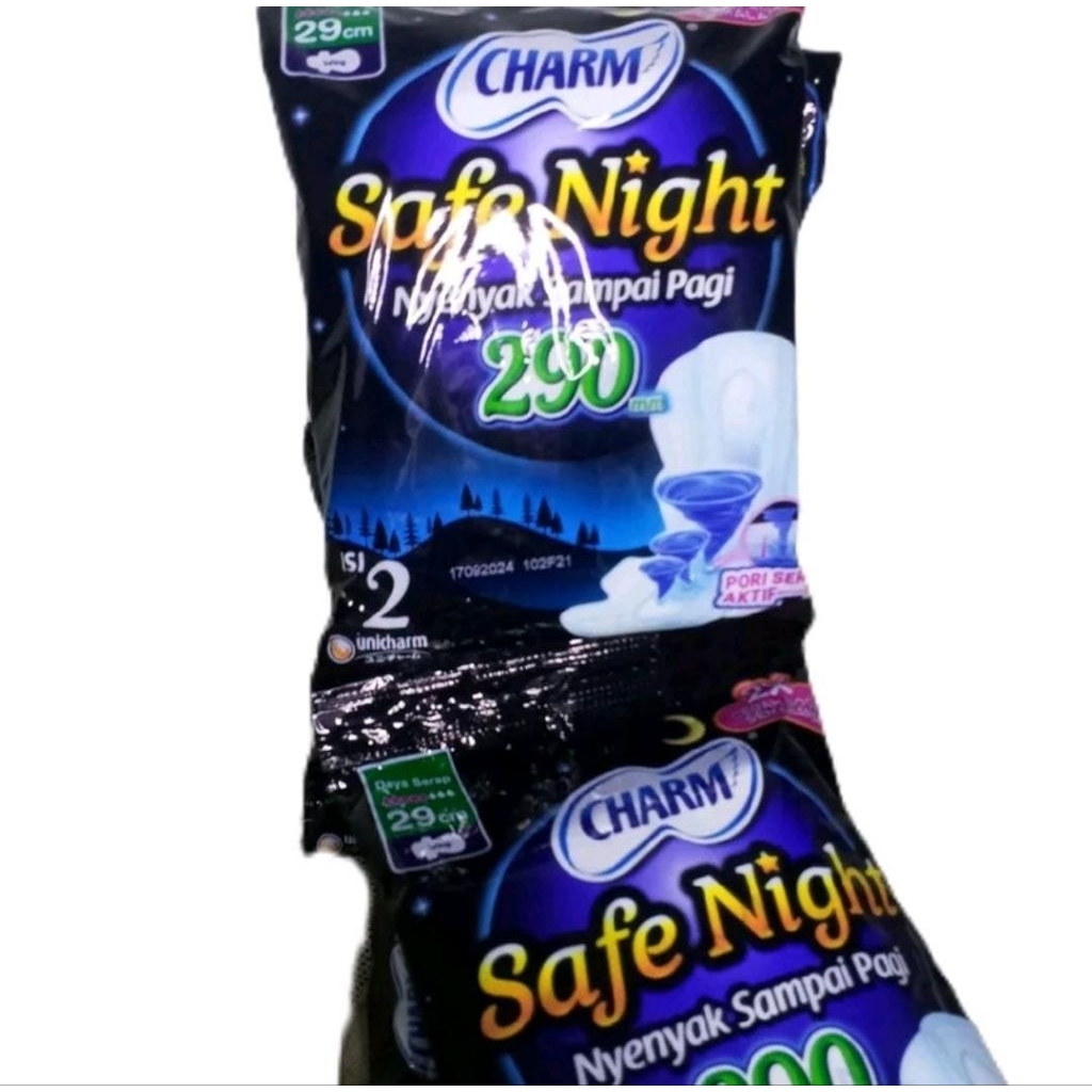 CHARM NIGHT 29 CM 1 RENCENG ISI 10 SACHET